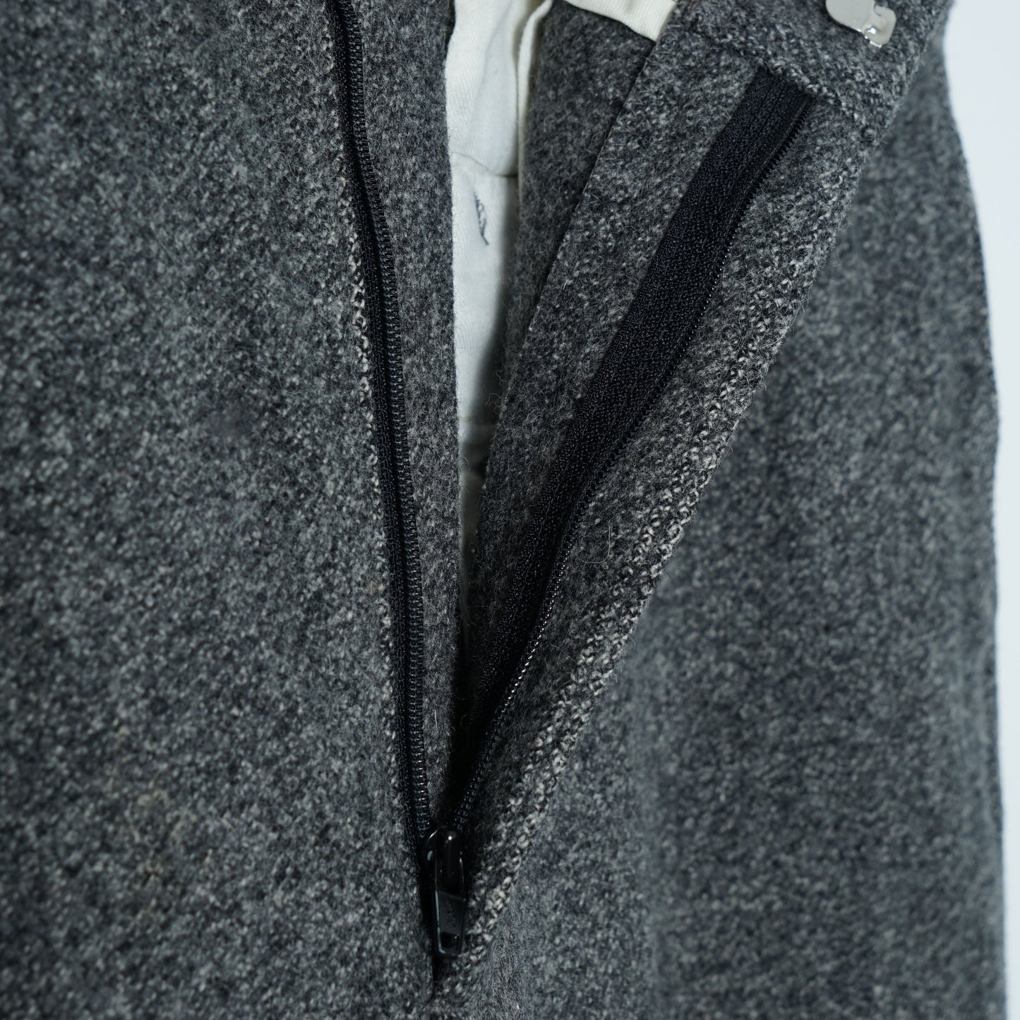 L.L.Bean Melton Wool Trousers / Late '80s-Early '90s (Made in USA)