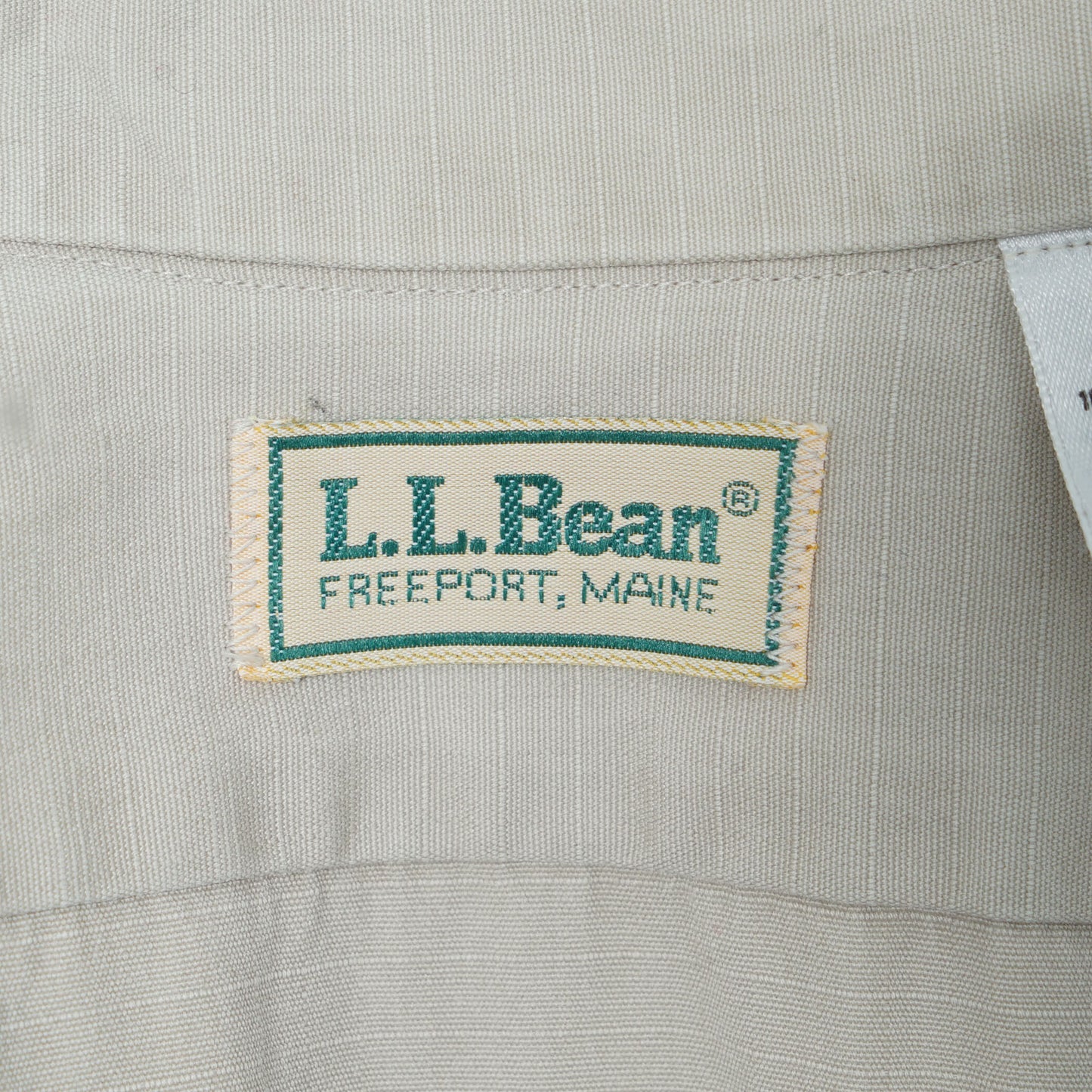 L.L.Bean Safari Shirt / Late '80s-Early '90s (Made in USA)