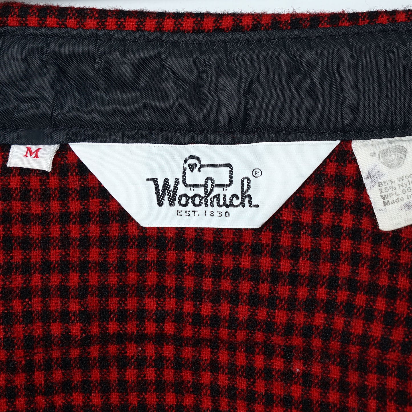 Woolrich Wool Check Shirt / Late '90s-Early '00s (Made in USA)