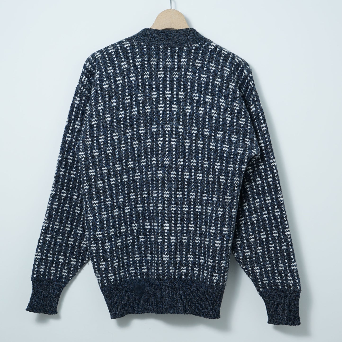 Peconic Bay Traders Wool Knit Cardigan / Late '80s-Early '90s (Made in USA)