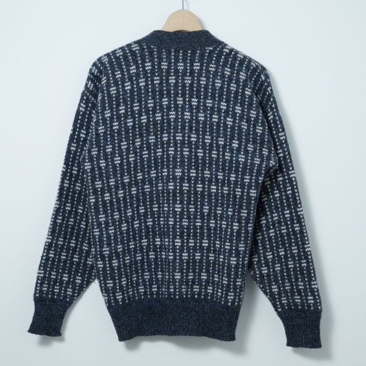 Peconic Bay Traders Wool Knit Cardigan / Late '80s-Early '90s (Made in USA)