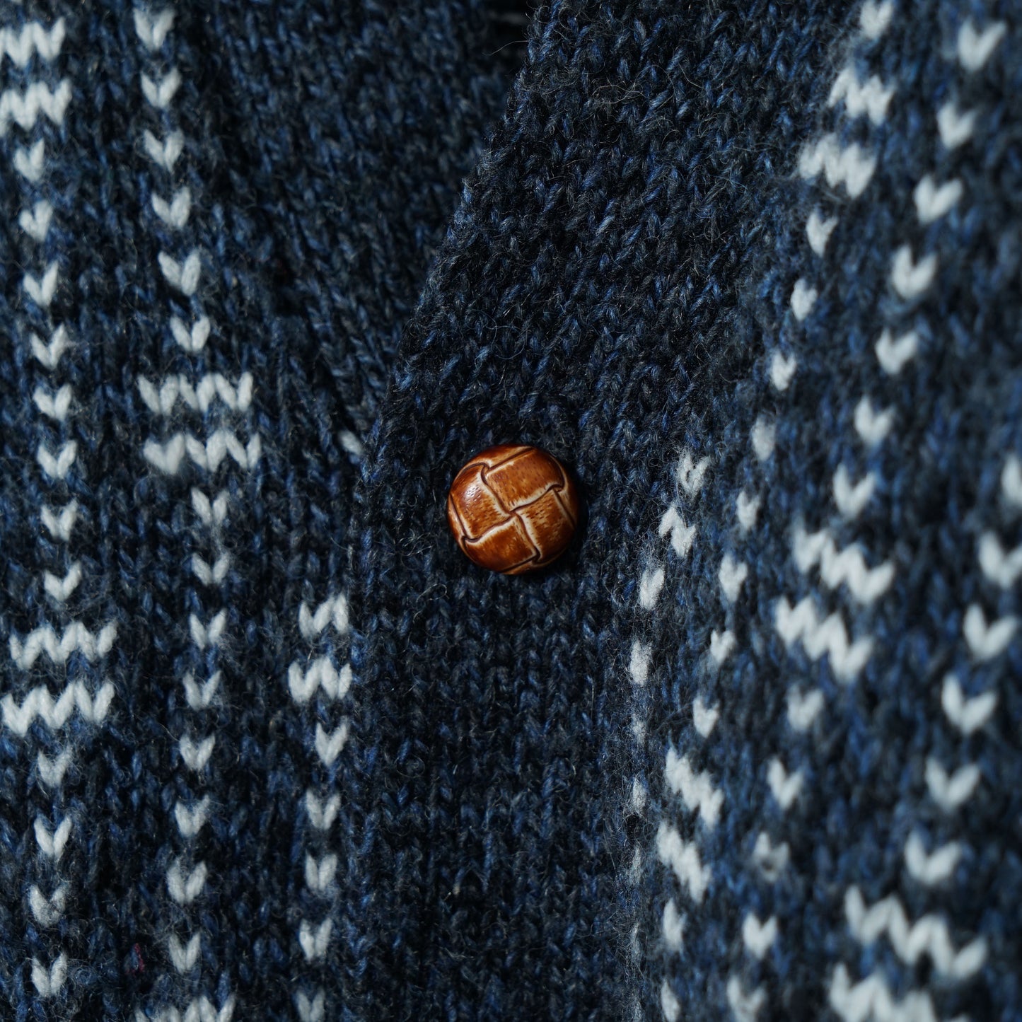 Peconic Bay Traders Wool Knit Cardigan / Late '80s-Early '90s (Made in USA)