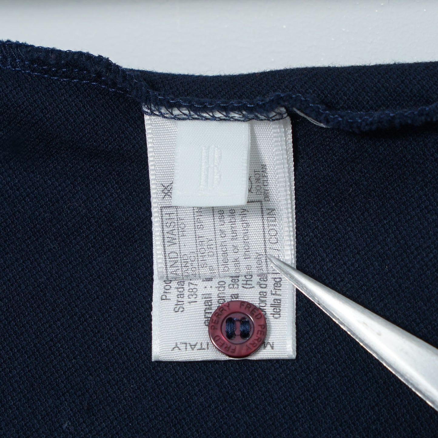 Fred Perry Cotton Pique Polo Shirt / Late '00s-Early '10s (Made in Italy)