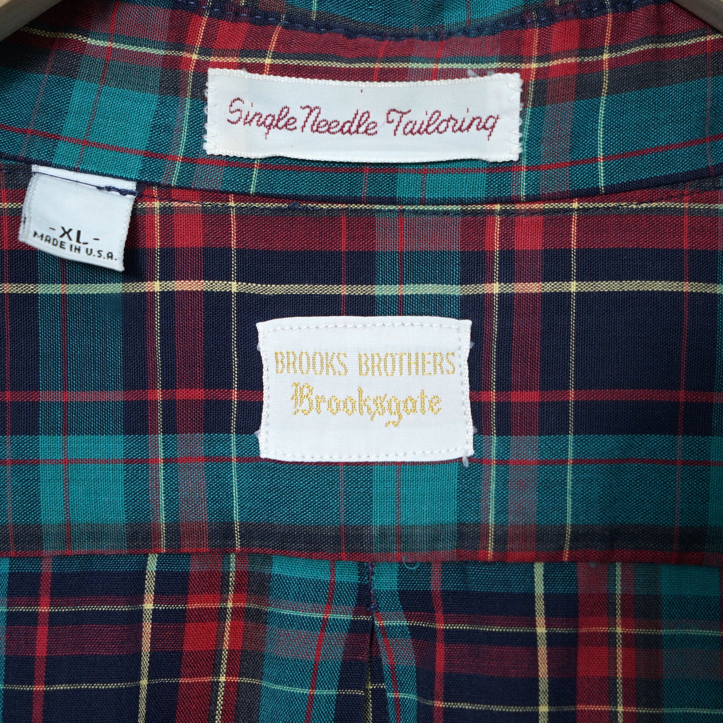 Brooks Brothers Brooksgate Cotton BD Shirt / Late ’80s-Early '90s (Made in USA)