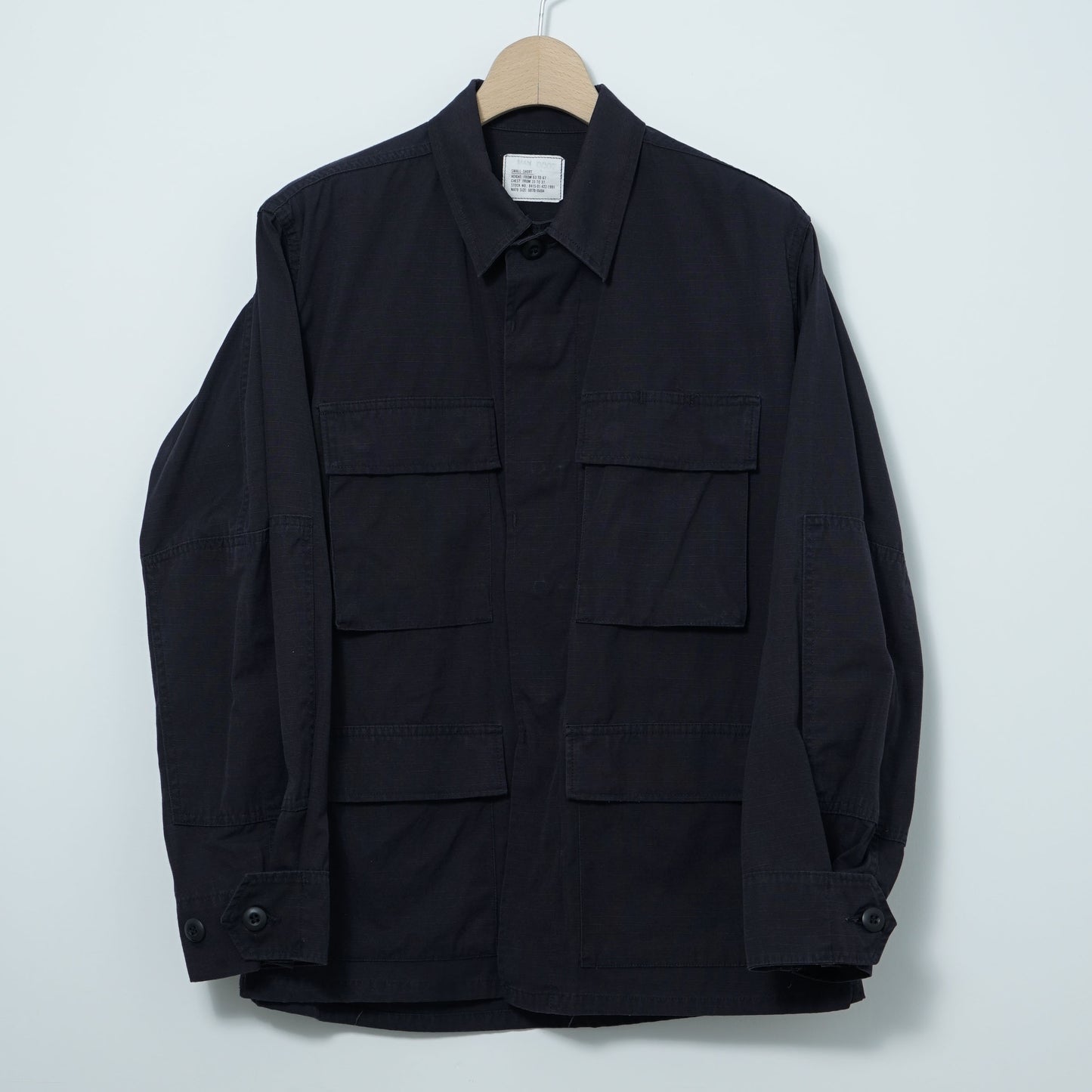Unicor U.S. Military Black 357 Combat Coat / Late ’90s (Made in USA)