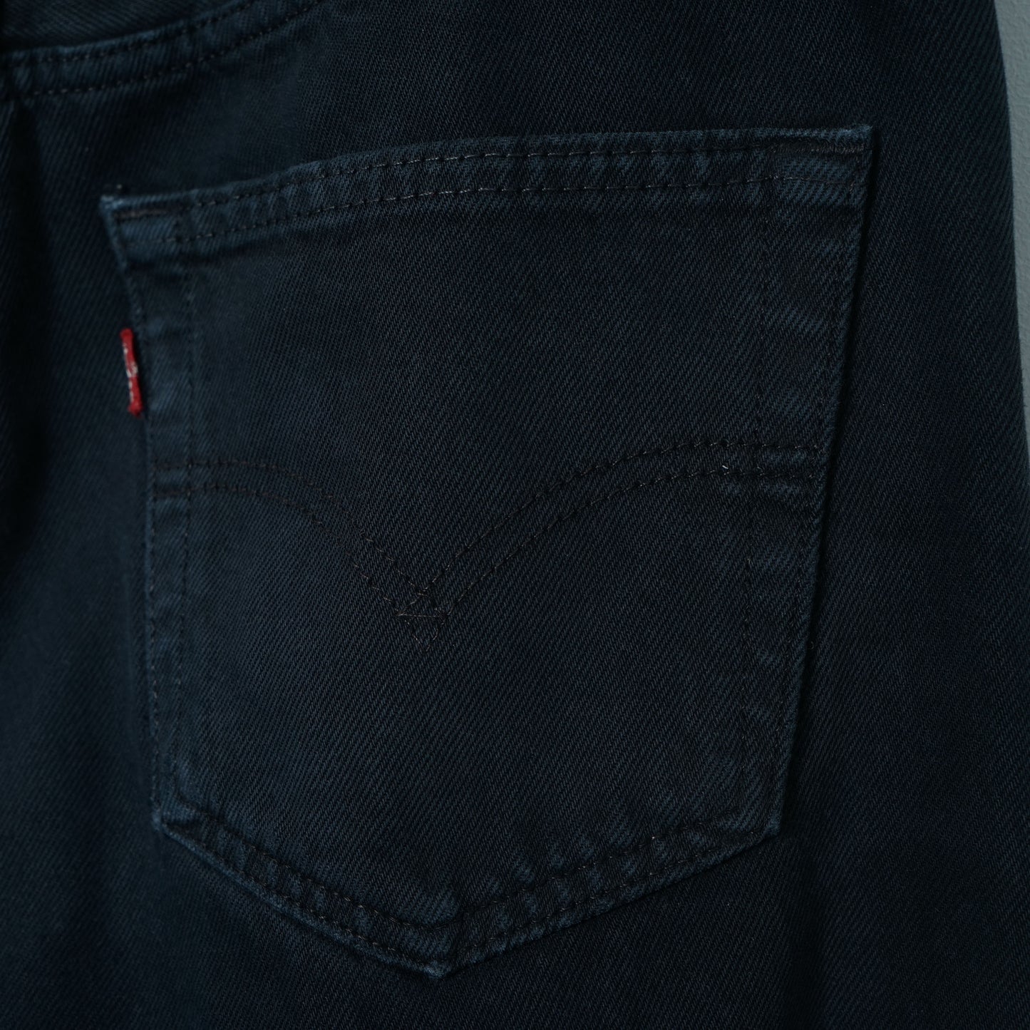 Levi’s 5 Pocket Black Denim Pants / Late '90s-Early '00s (Made in UK)