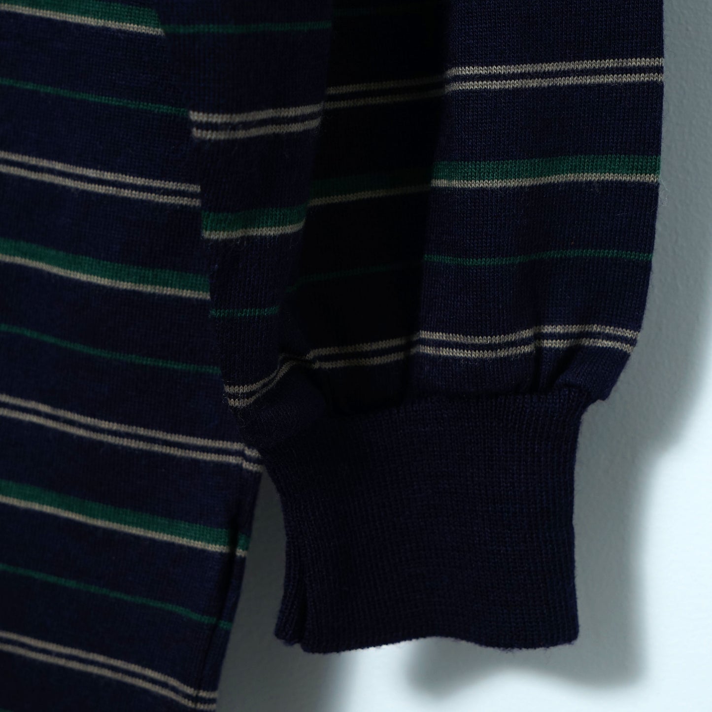 Dunhill Wool Knit Polo / Late ’90s-Early '00s (Made in Italy)