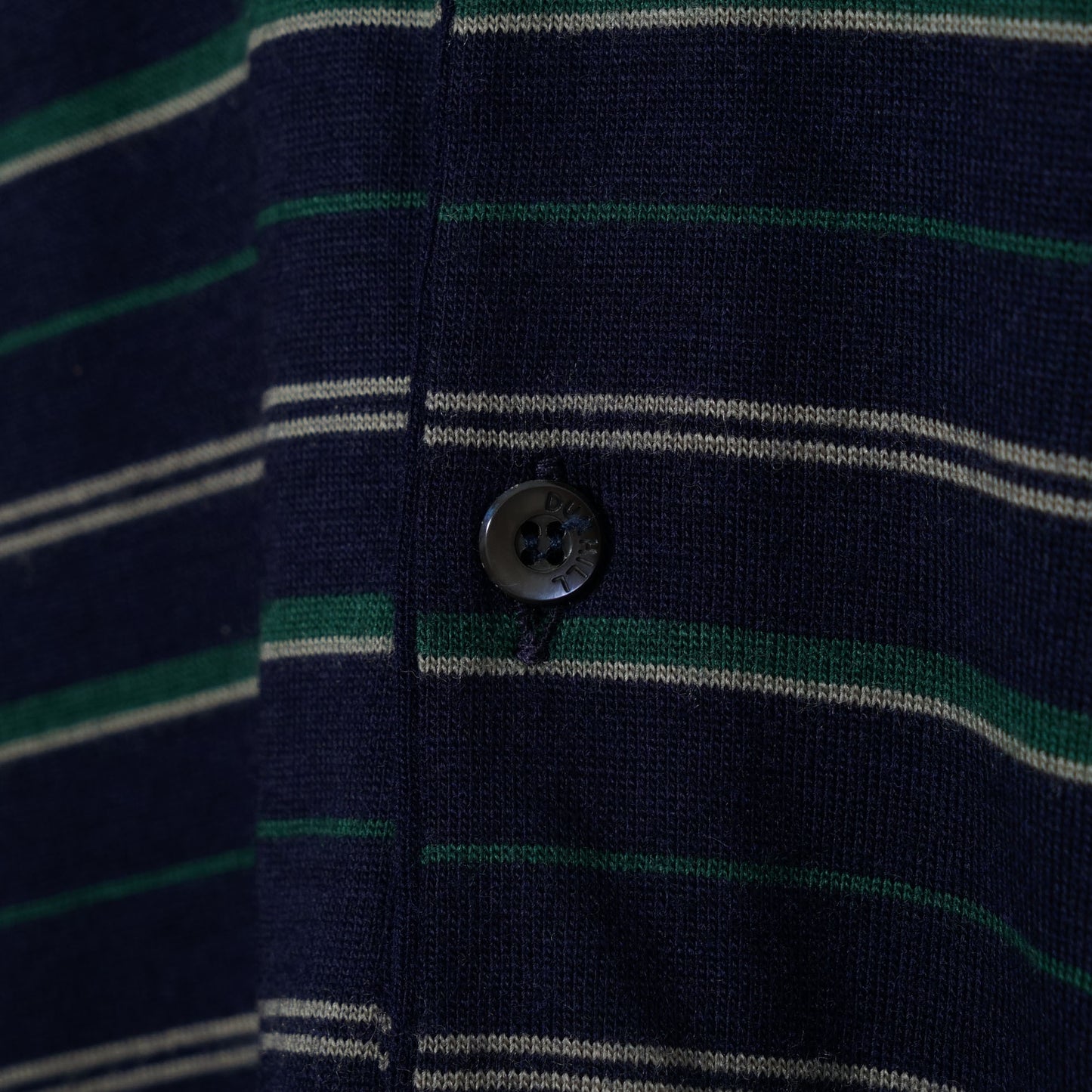 Dunhill Wool Knit Polo / Late ’90s-Early '00s (Made in Italy)