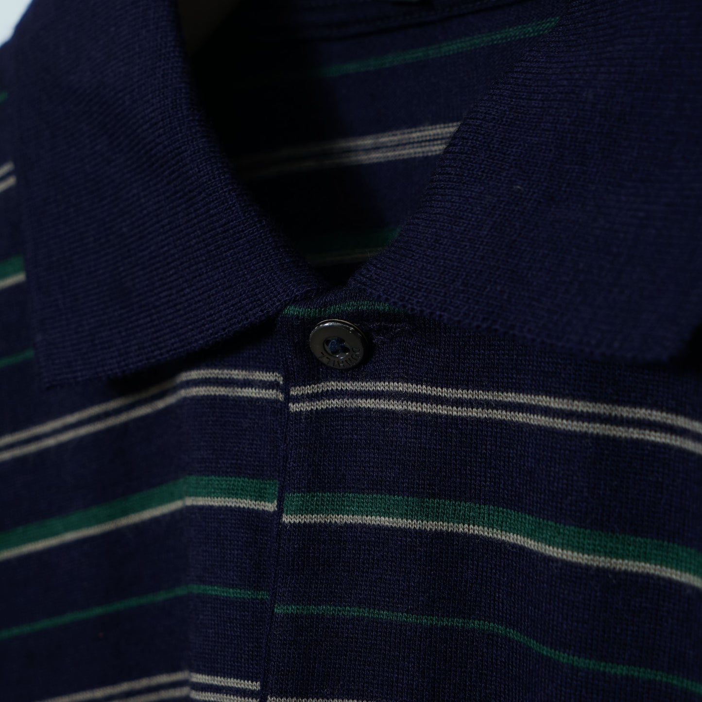 Dunhill Wool Knit Polo / Late ’90s-Early '00s (Made in Italy)
