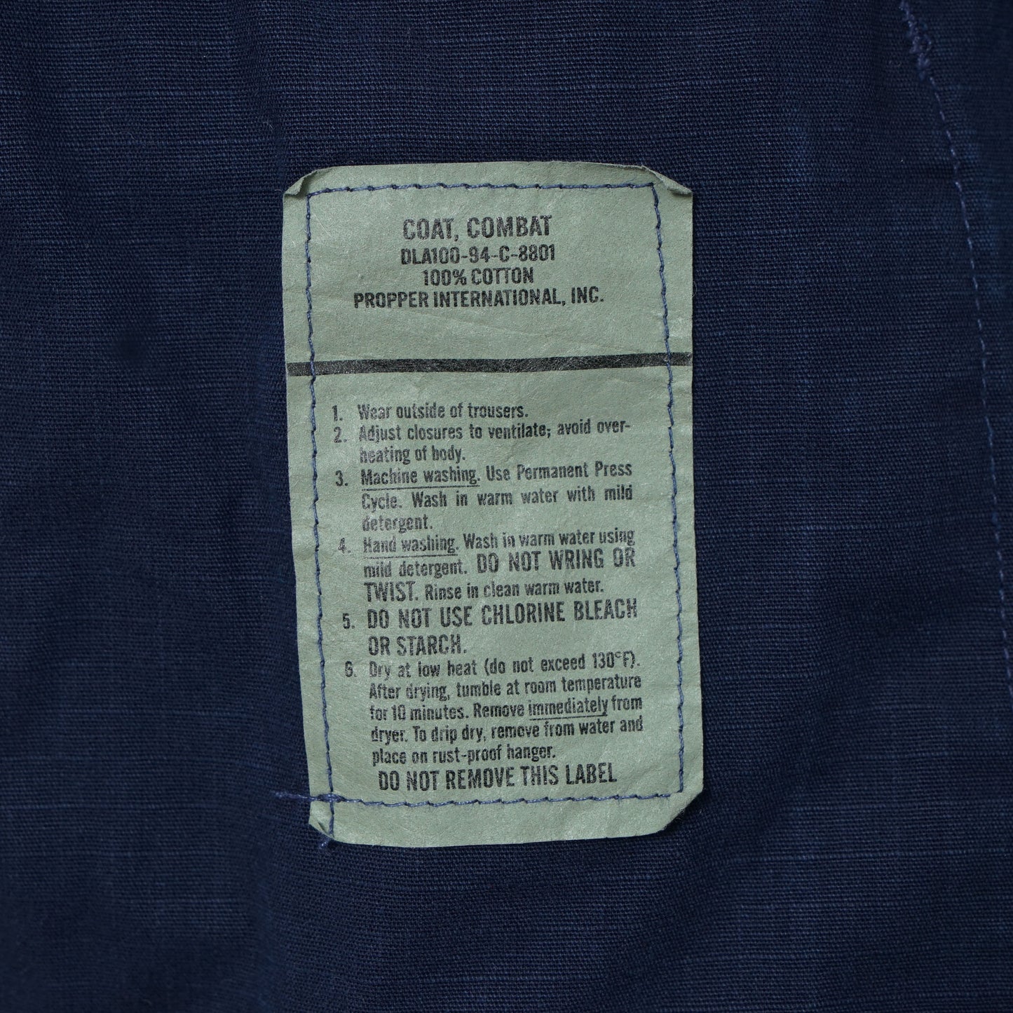 Propper International U.S. Military Combat Coat / Late '90s (Made in USA)
