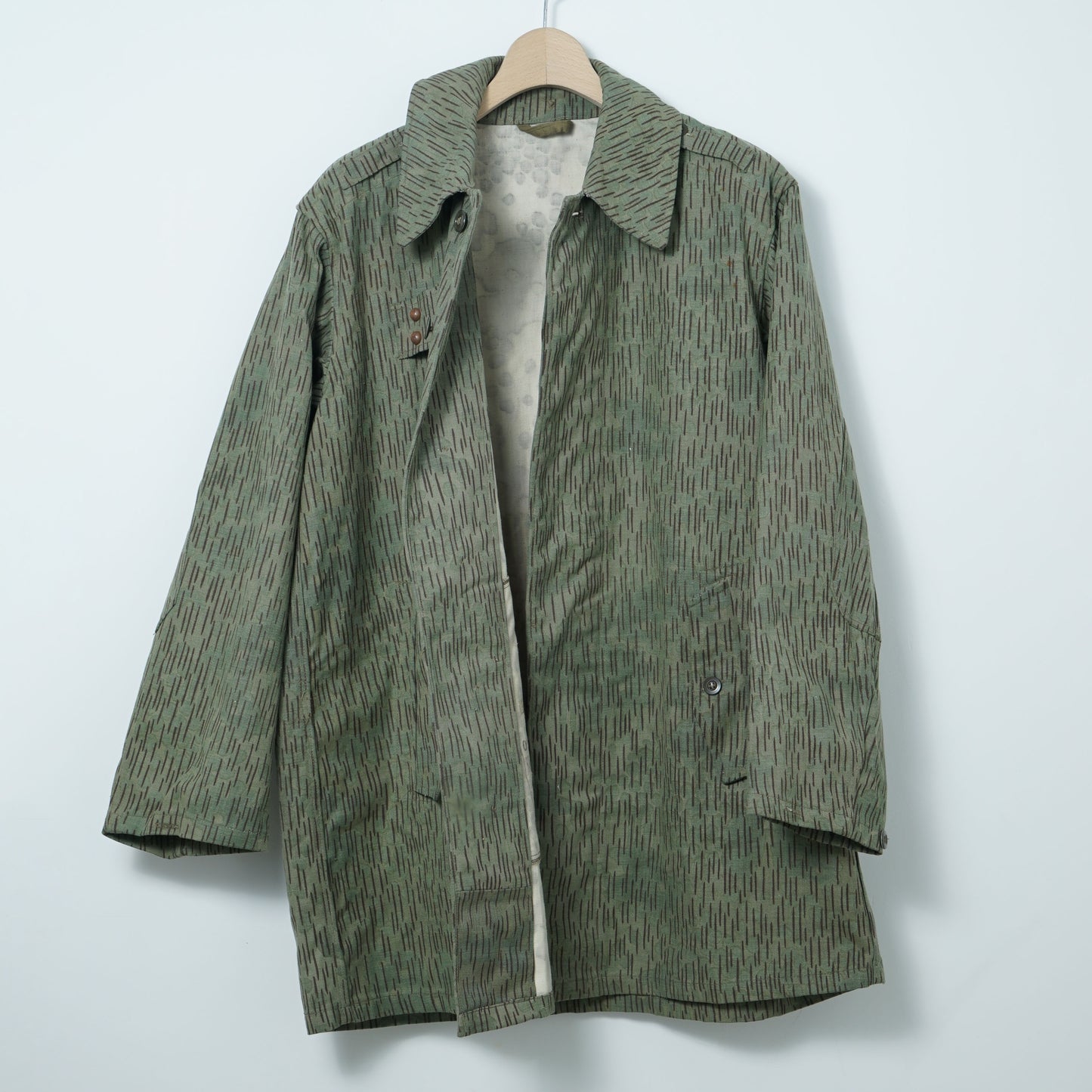 Czechoslovak Army M-60 Rain Drop Camouflage Field Coat / Late '70s-Early '80s (Made in Czechoslovakia)