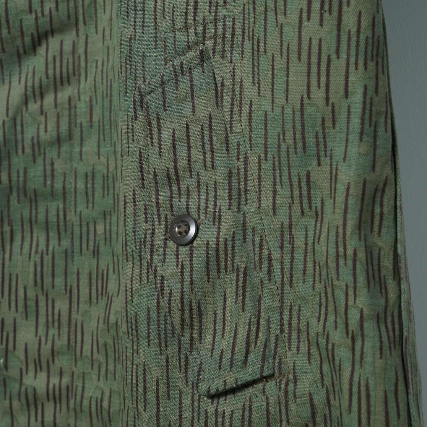 Czechoslovak Army M-60 Rain Drop Camouflage Field Coat / Late '70s-Early '80s (Made in Czechoslovakia)