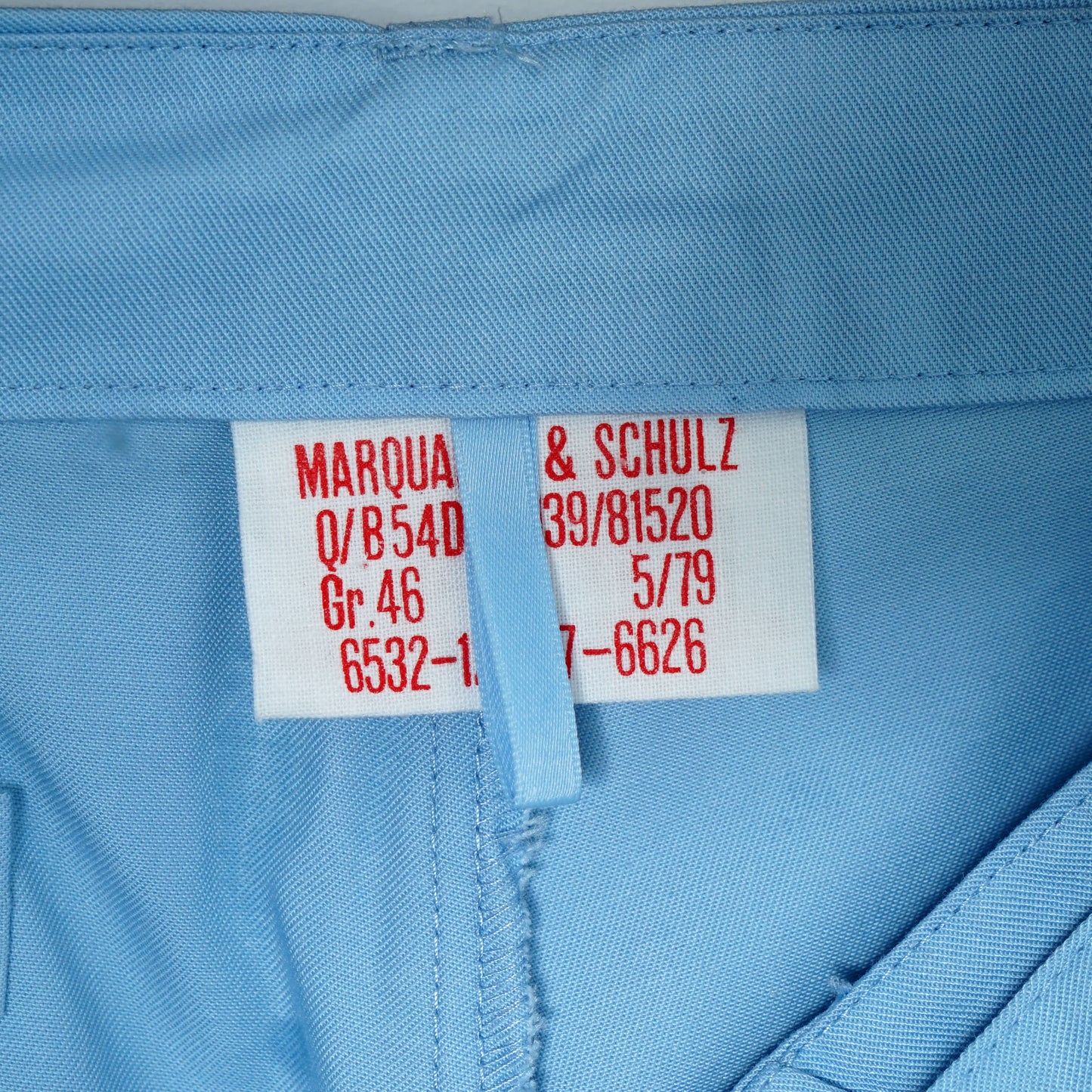 Marquardt & Schulz Medical Uniform Pants / Late '70s (Made in West Germany)