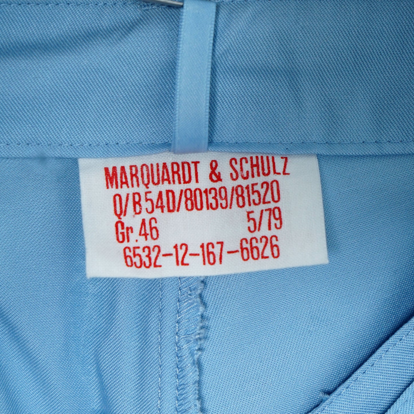 Marquardt & Schulz Medical Uniform Pants / Late '70s (Made in West Germany)
