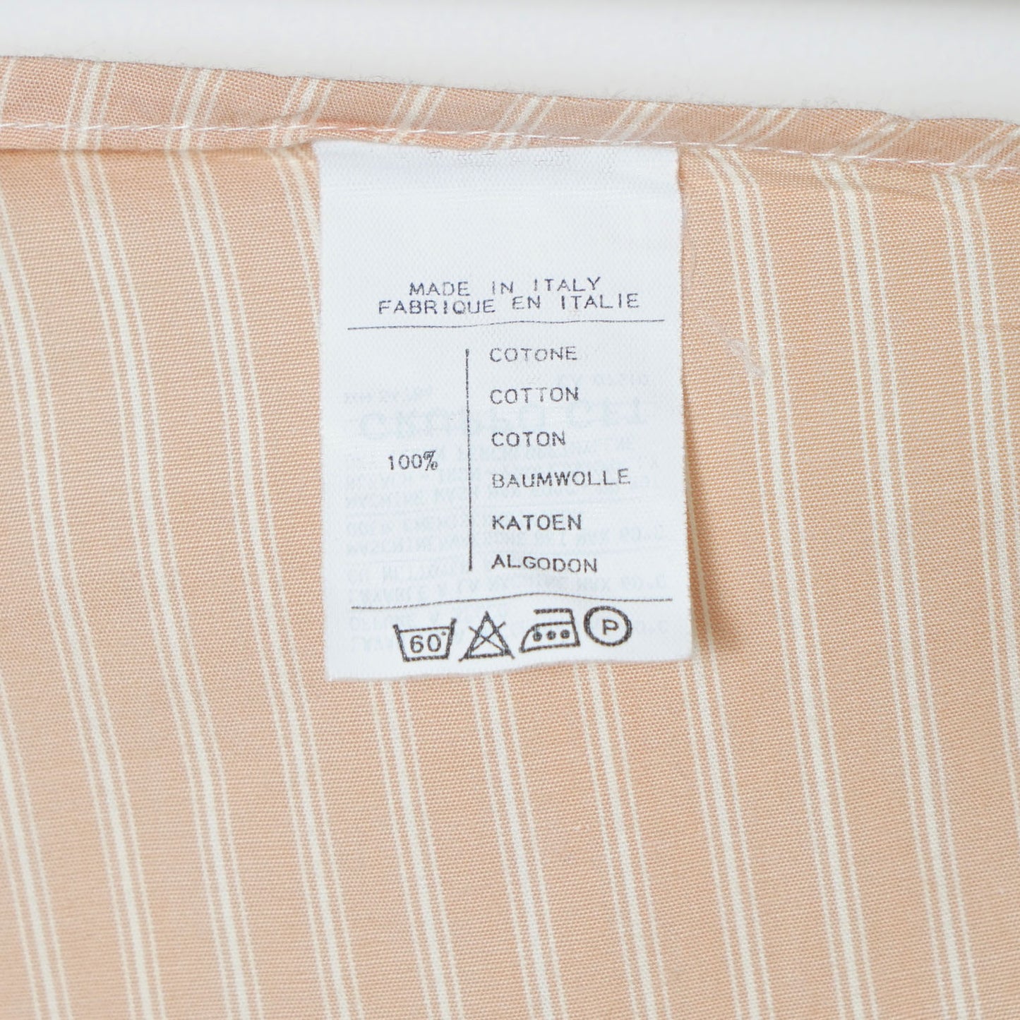 Valentino Garavani Uomo Cotton Stripe Shirt / Early '90s-Mid '90s (Made in Italy)