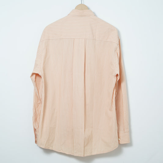 Valentino Garavani Uomo Cotton Stripe Shirt / Early '90s-Mid '90s (Made in Italy)