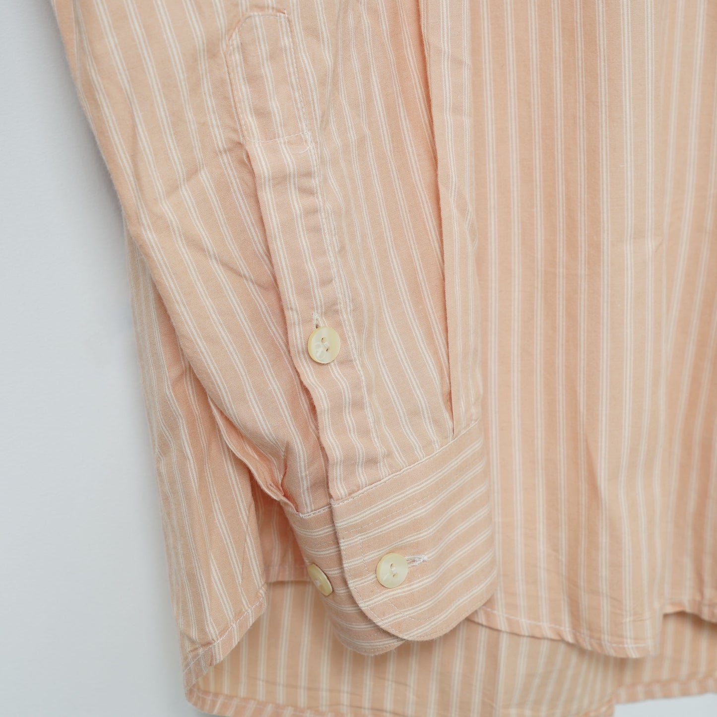 Valentino Garavani Uomo Cotton Stripe Shirt / Early '90s-Mid '90s (Made in Italy)