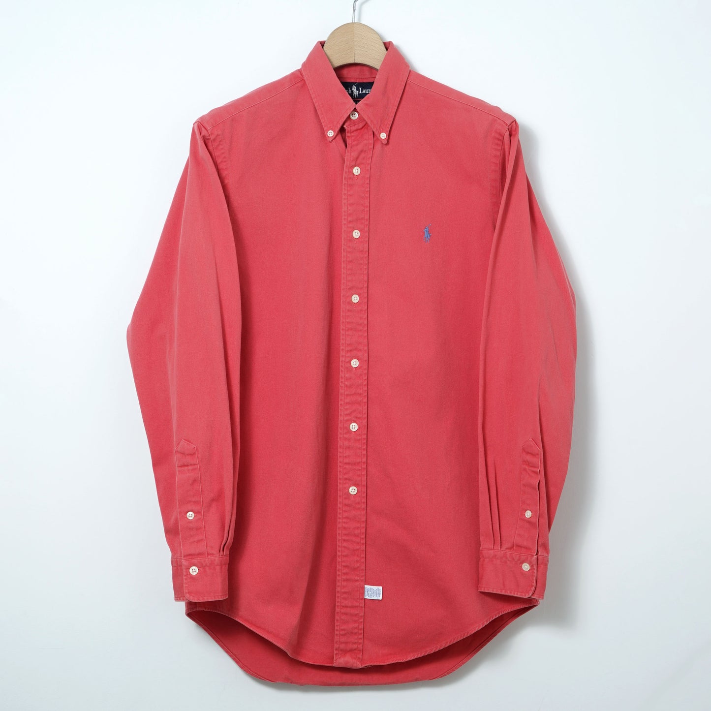 Ralph Lauren Cotton B/D Shirt / Early '90s-Mid '90s (Made in USA)