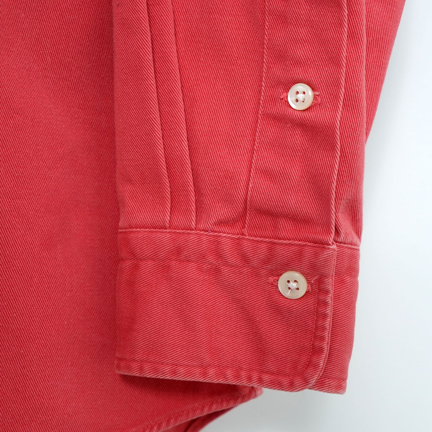 Ralph Lauren Cotton B/D Shirt / Early '90s-Mid '90s (Made in USA)