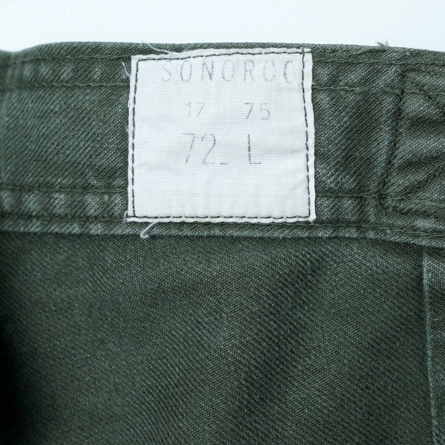 Sonorco French Air Force Mechanic Trousers / Early ’70s–Mid ’70s (Made in France)