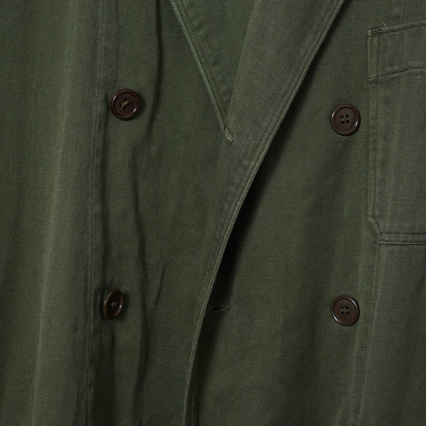 Frans Chanterie  Schaerbeek Double-Breasted Long Coat  / Early '60s (Made in Belgium)