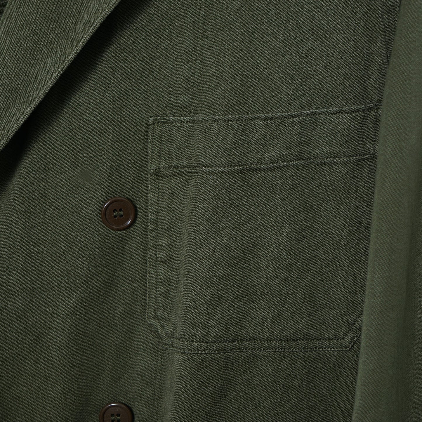 Frans Chanterie  Schaerbeek Double-Breasted Long Coat  / Early '60s (Made in Belgium)