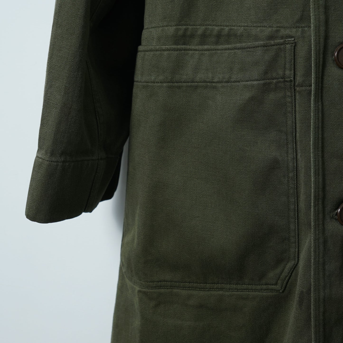 Frans Chanterie  Schaerbeek Double-Breasted Long Coat  / Early '60s (Made in Belgium)