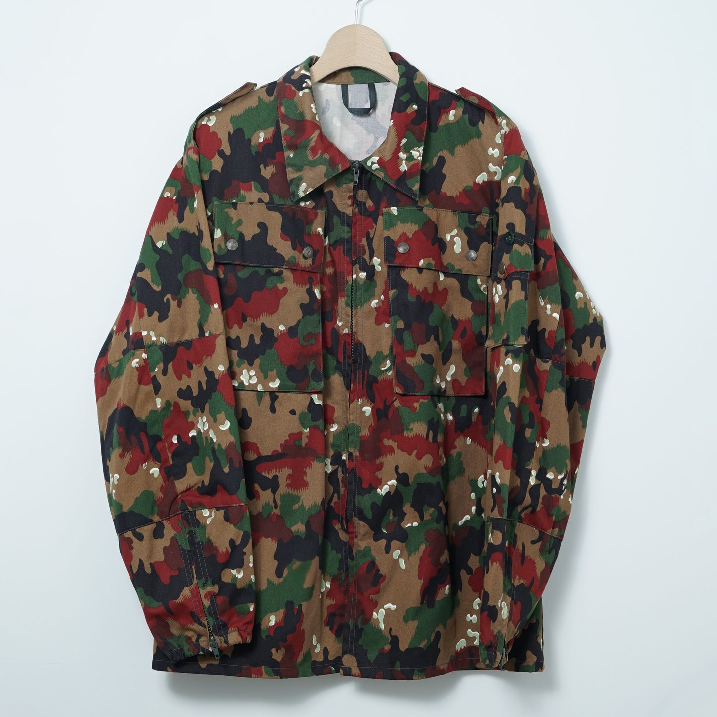 Swiss Military Alpenflage Field Jacket / Late ’80s (Made in Switzerland)