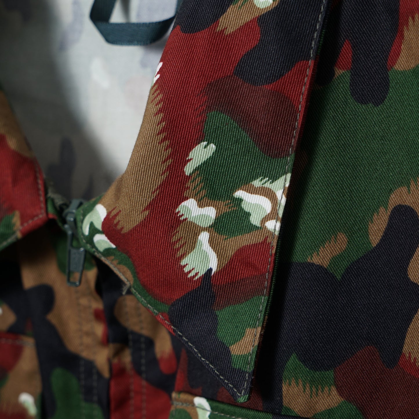 Swiss Military Alpenflage Field Jacket / Late ’80s (Made in Switzerland)