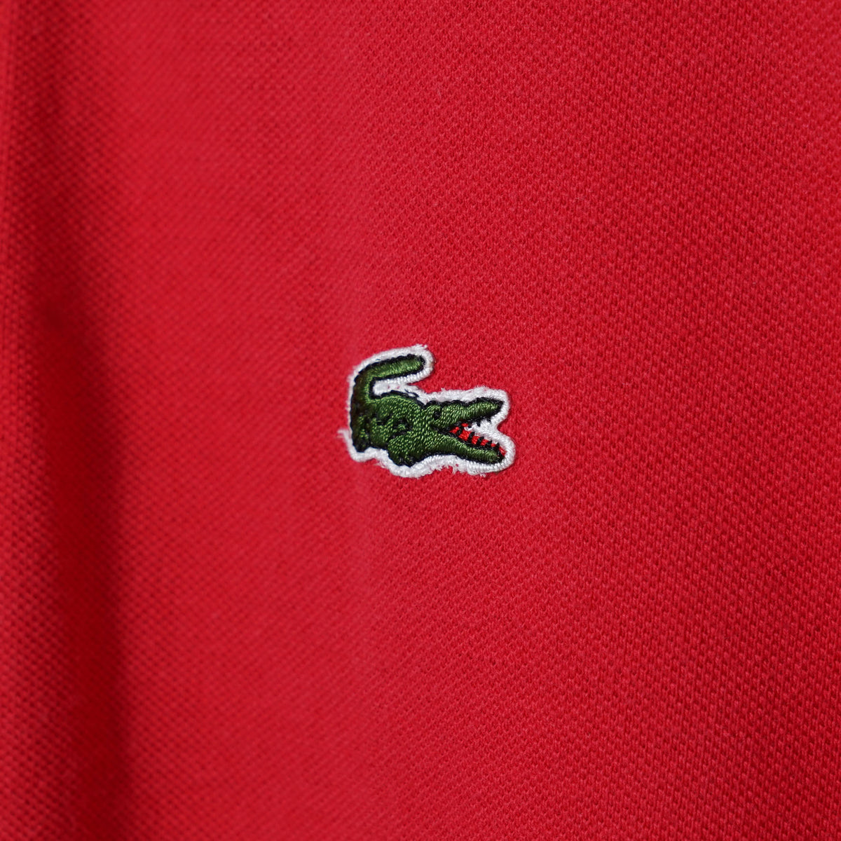 Lacoste Cotton Pique Polo Shirt / Late '80s-Early '90s (Made in USA)