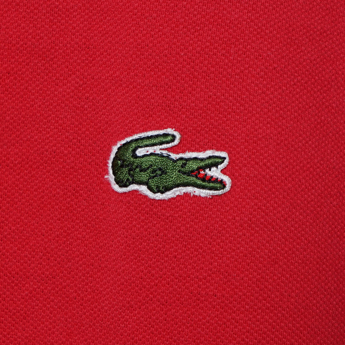Lacoste Cotton Pique Polo Shirt / Late '80s-Early '90s (Made in USA)