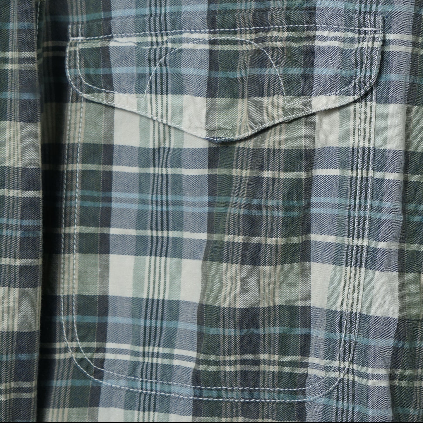 Valentino Jeans Cotton Check Shirt / Early '90s-Mid '90s (Made in Italy)
