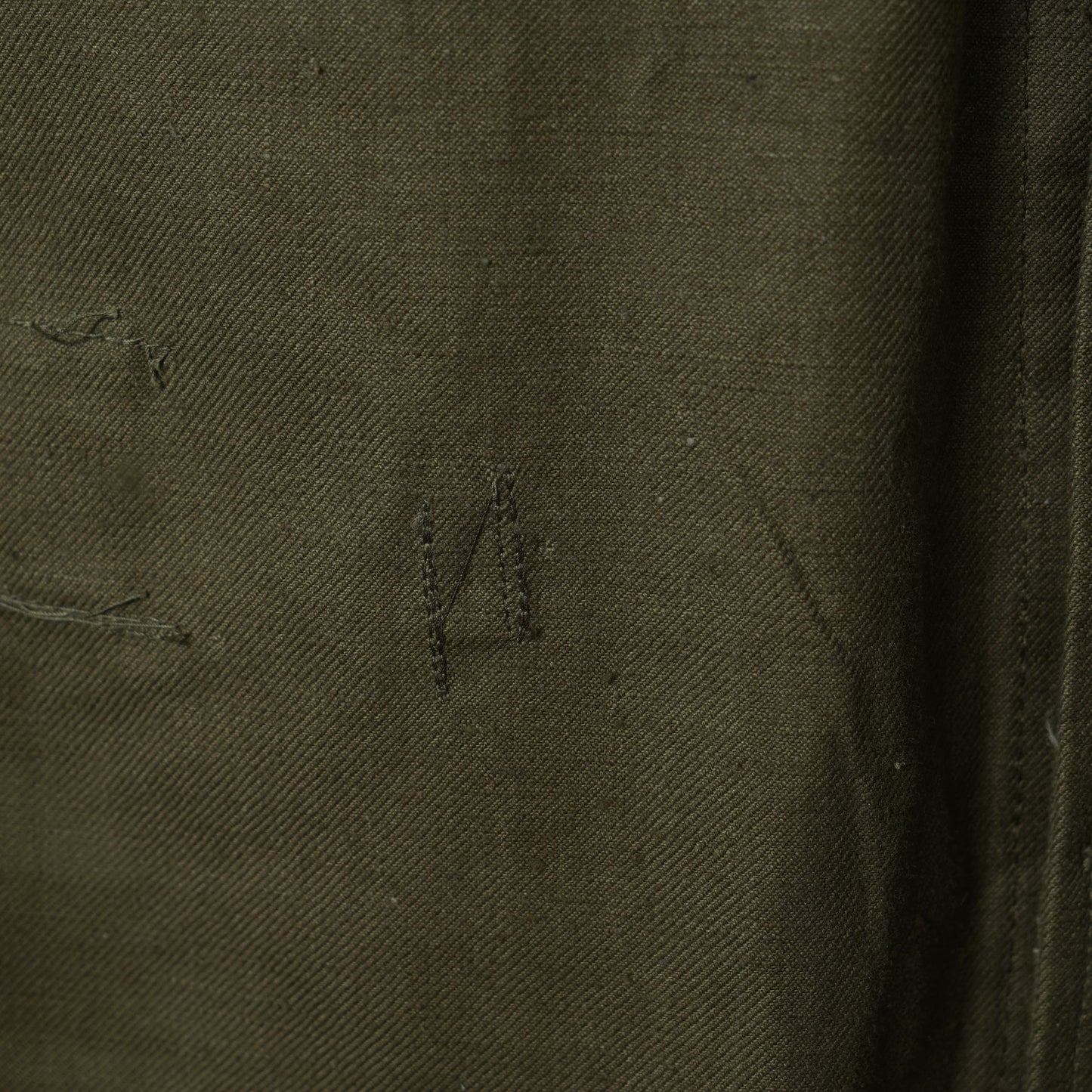 French Army M-47 Field Jacket Early Model / Late '40s-Early '50s (Made in France)