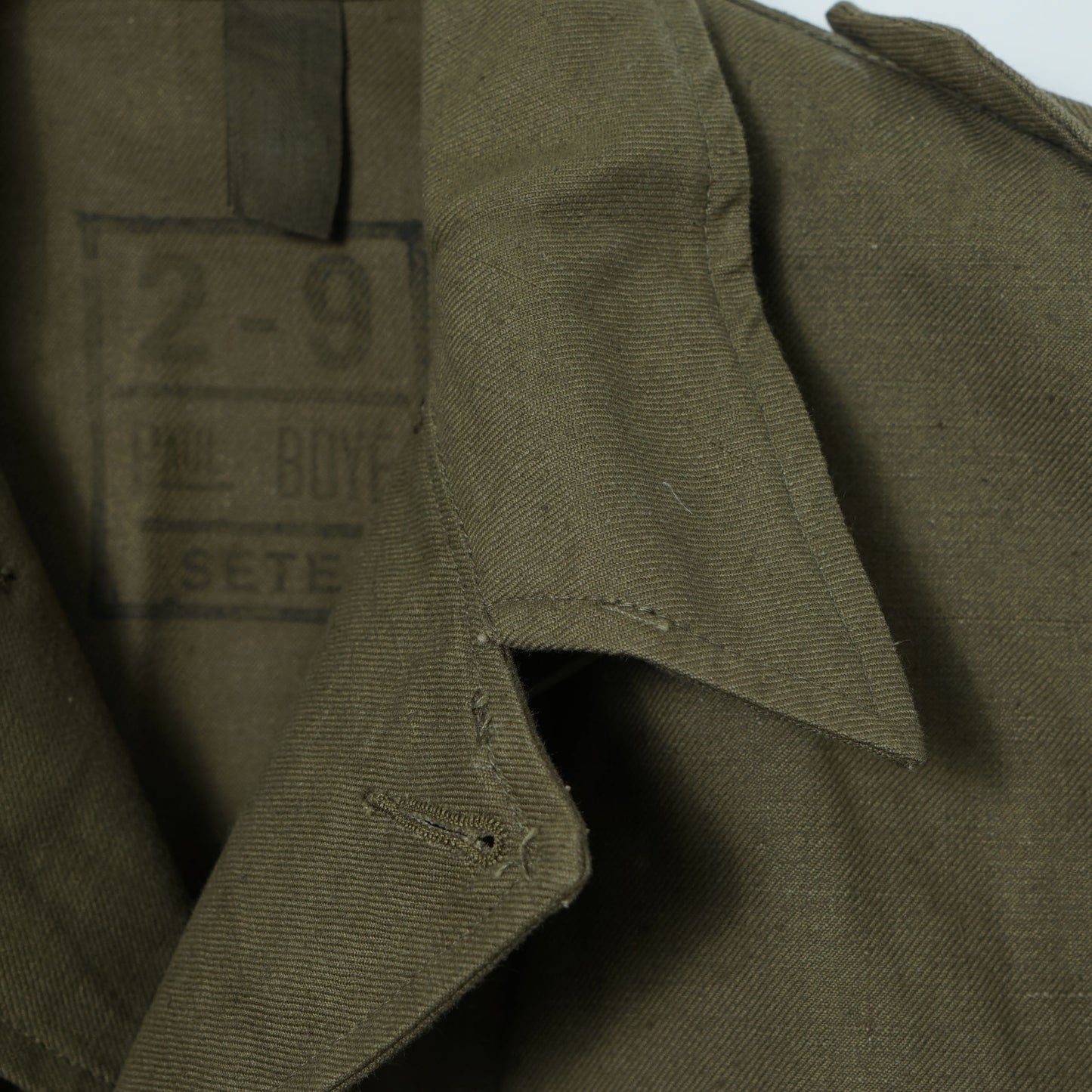 French Army M-47 Field Jacket Early Model / Late '40s-Early '50s (Made in France)
