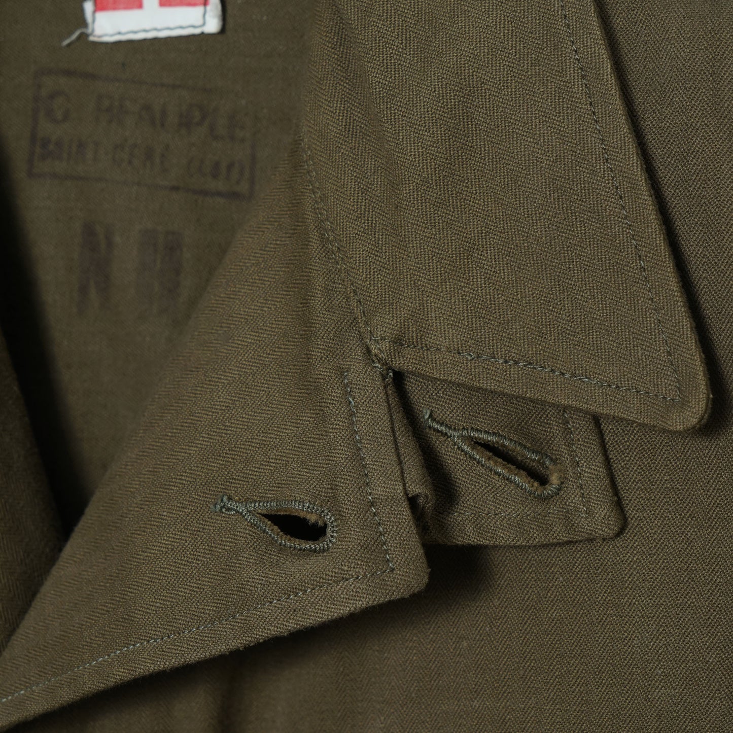 French Army M-47 Field Jacket Late Model / Late '50s-Early '60s (Made in France)