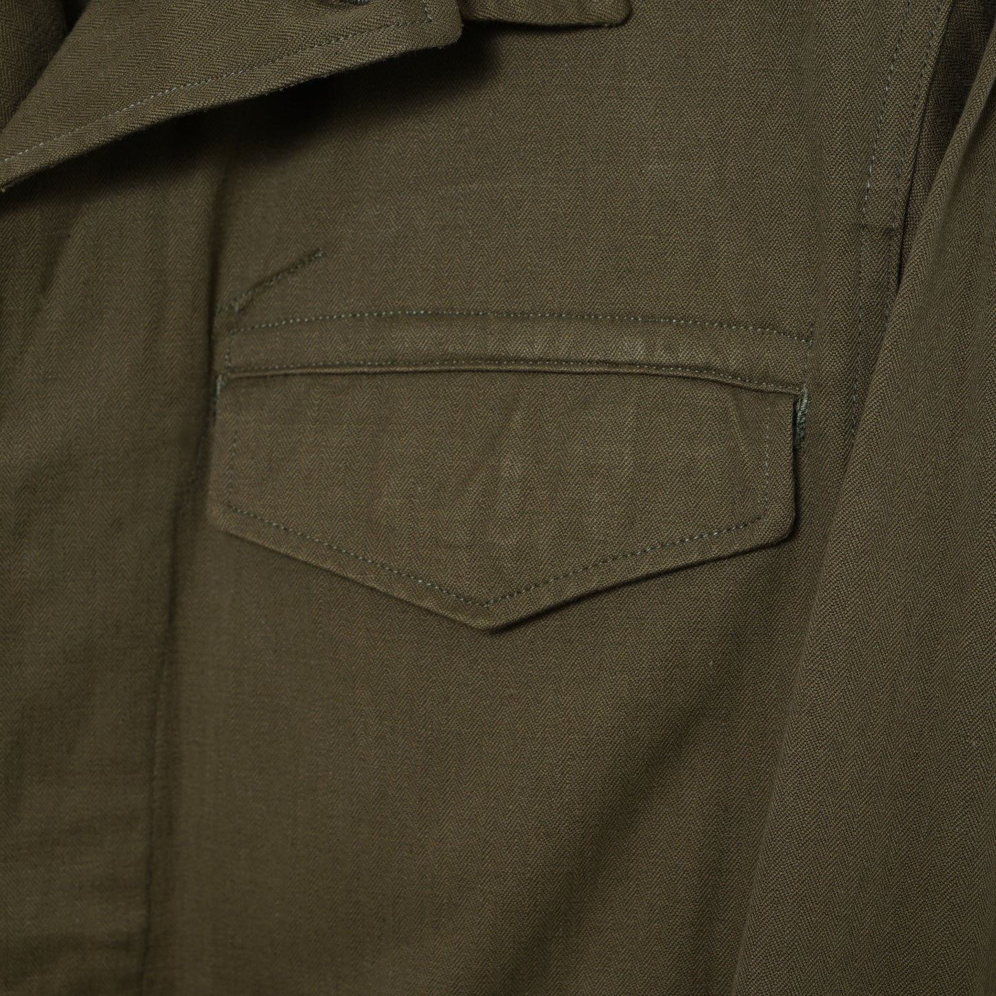 French Army M-47 Field Jacket Late Model / Late '50s-Early '60s (Made in France)
