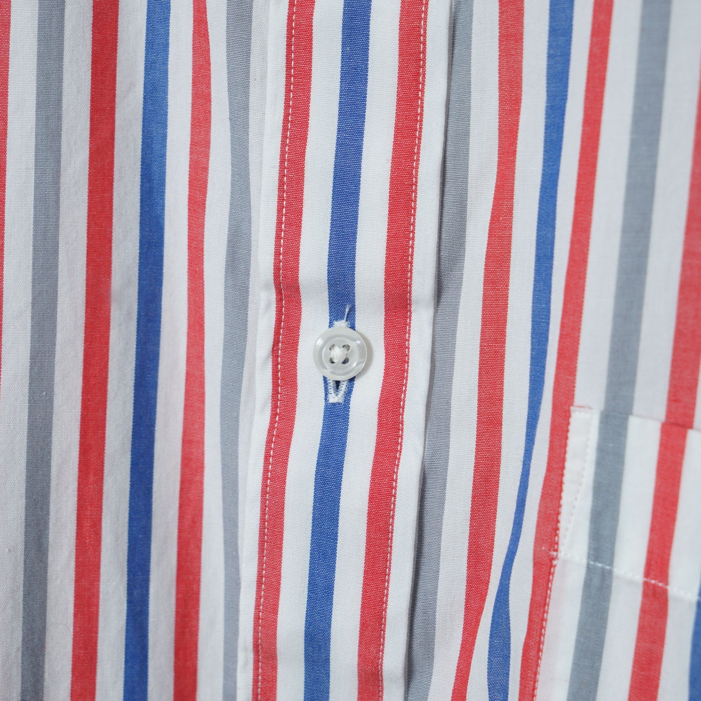 Christian Dior MONSIEUR Cotton Stripe Shirt / Late '80s-Early '90s (Made in USA)