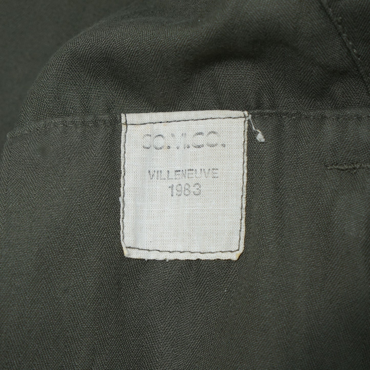 French Army F2 Field Jacket Early Model / Early '80s-Mid '80s (Made in France)