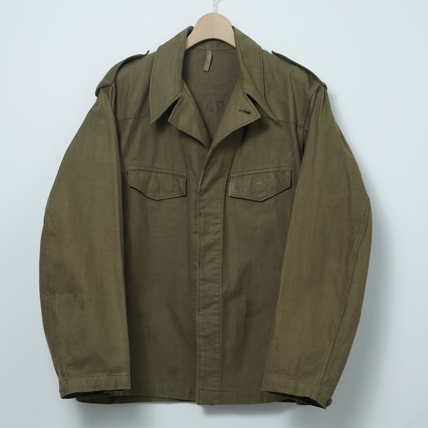 French Military TTA47 Filed Jacket / Late ’40s–Early ’50s (Made in France)