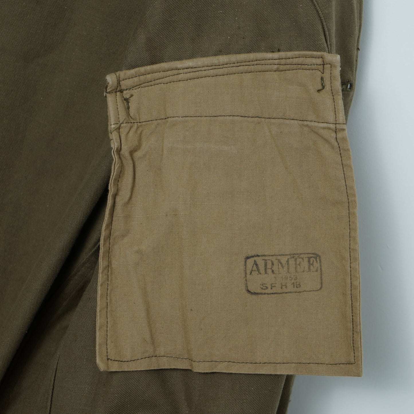 French Military TTA47 Filed Jacket / Late ’40s–Early ’50s (Made in France)