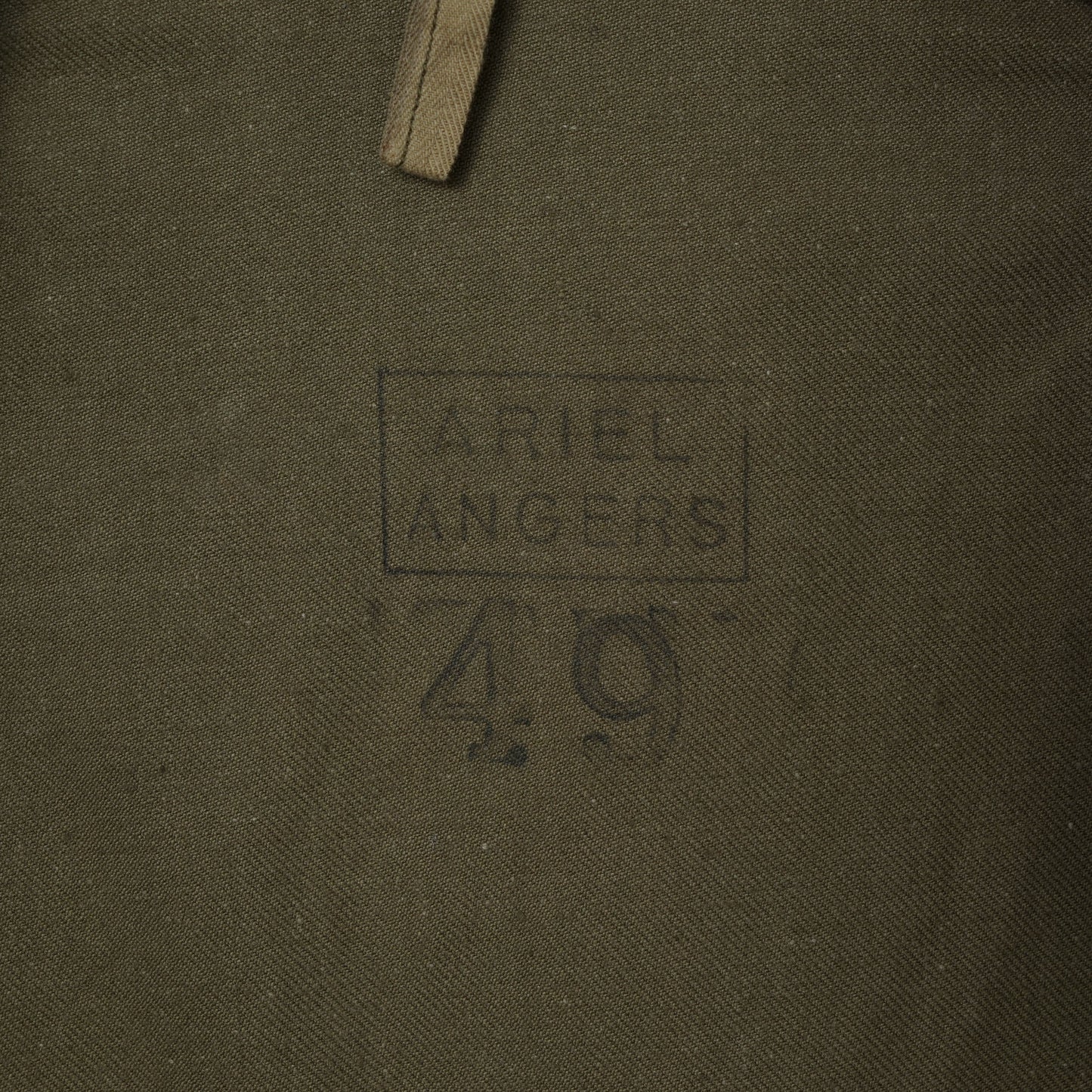 French Military TTA47 Filed Jacket / Late ’40s–Early ’50s (Made in France)