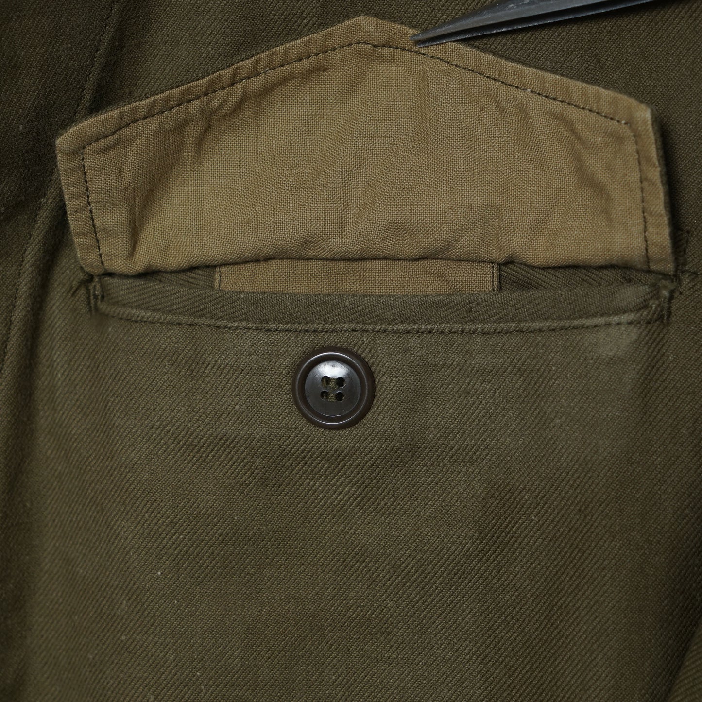 French Military TTA47 Filed Jacket / Late ’40s–Early ’50s (Made in France)