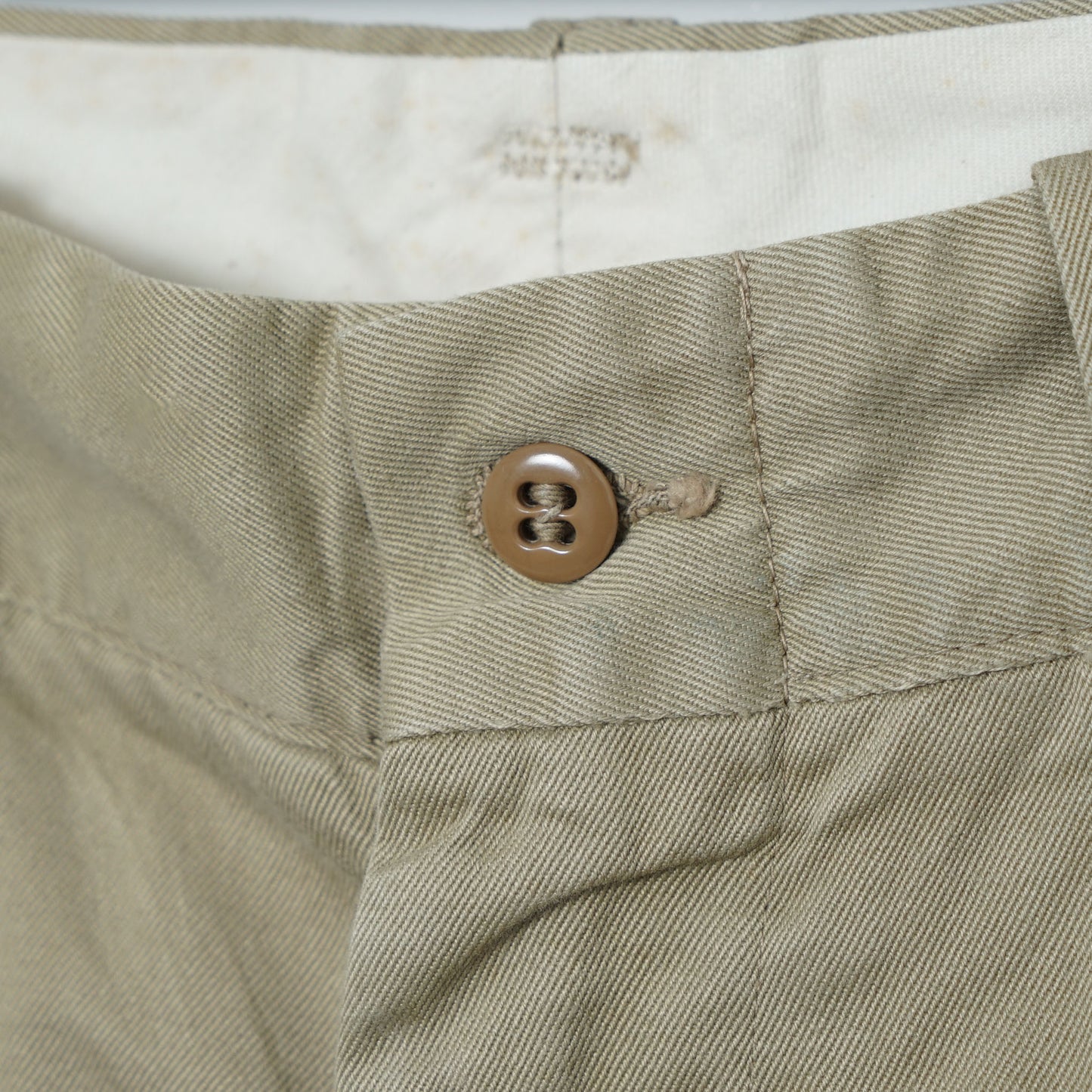 U.S. Army Chino Trousers / Early ’60s–Mid ’60s (Made in USA)