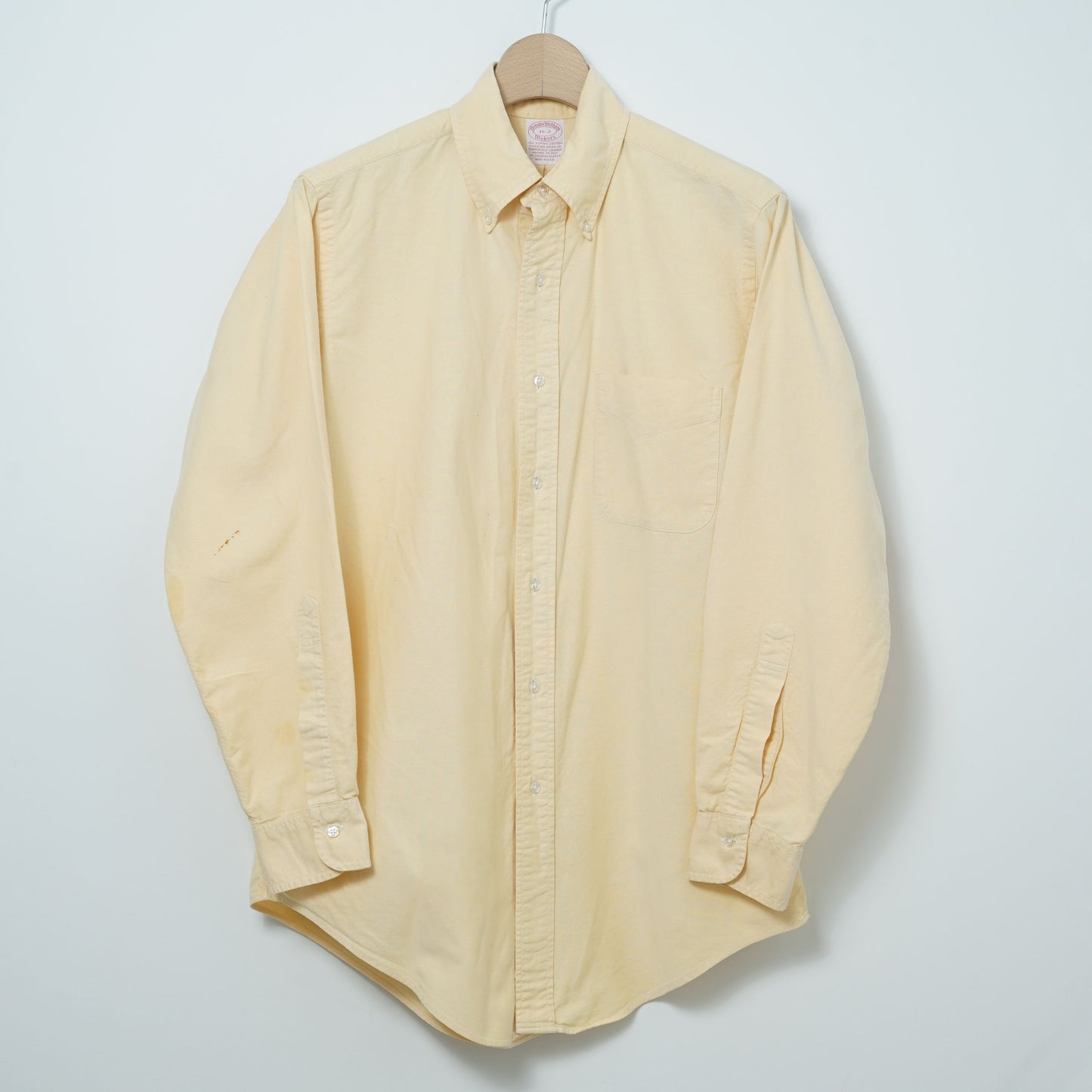 Brooks Brothers Makers Cotton Oxford BD Shirt / Late '80s-Early '90s (Made in USA)