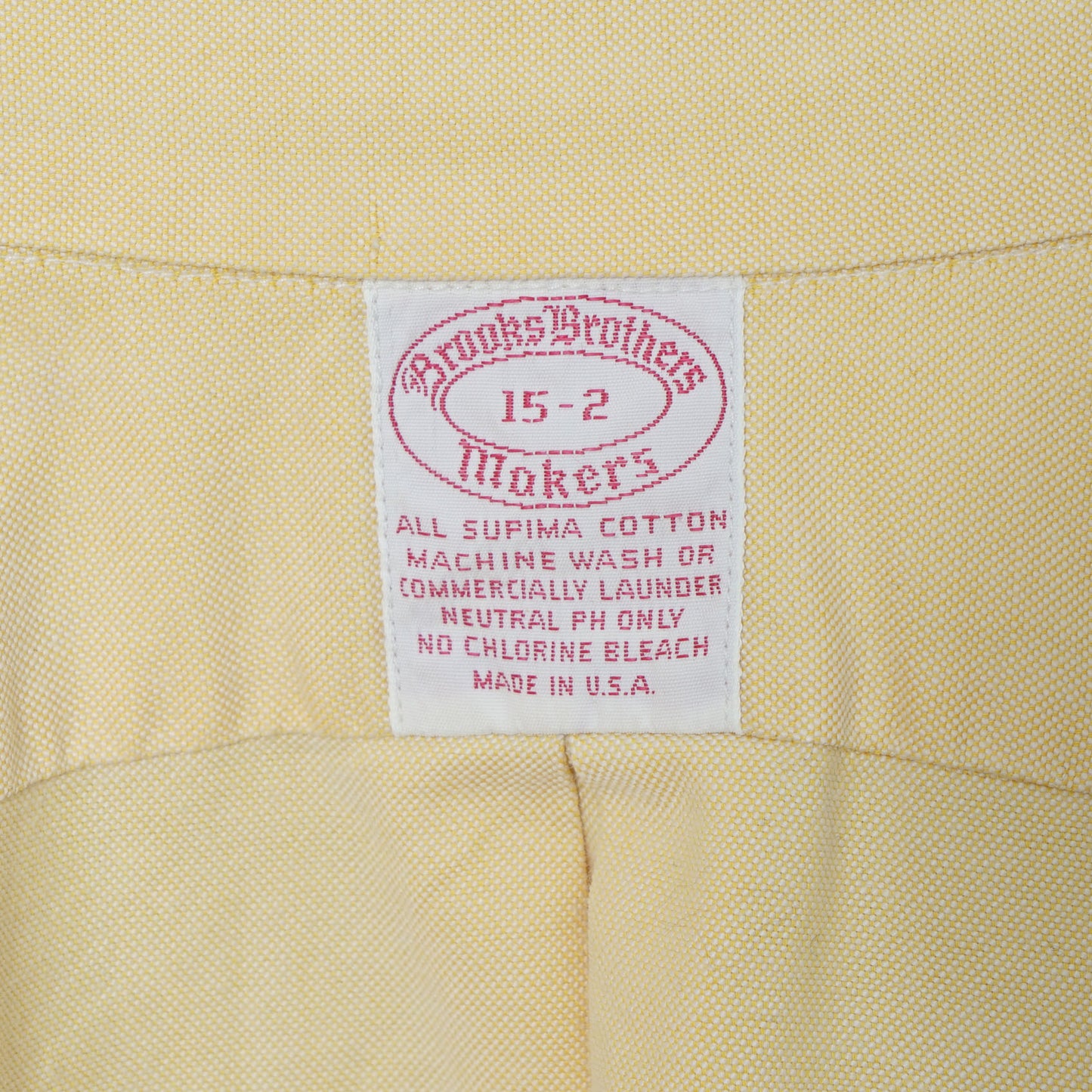 Brooks Brothers Makers Cotton Oxford BD Shirt / Late '80s-Early '90s (Made in USA)
