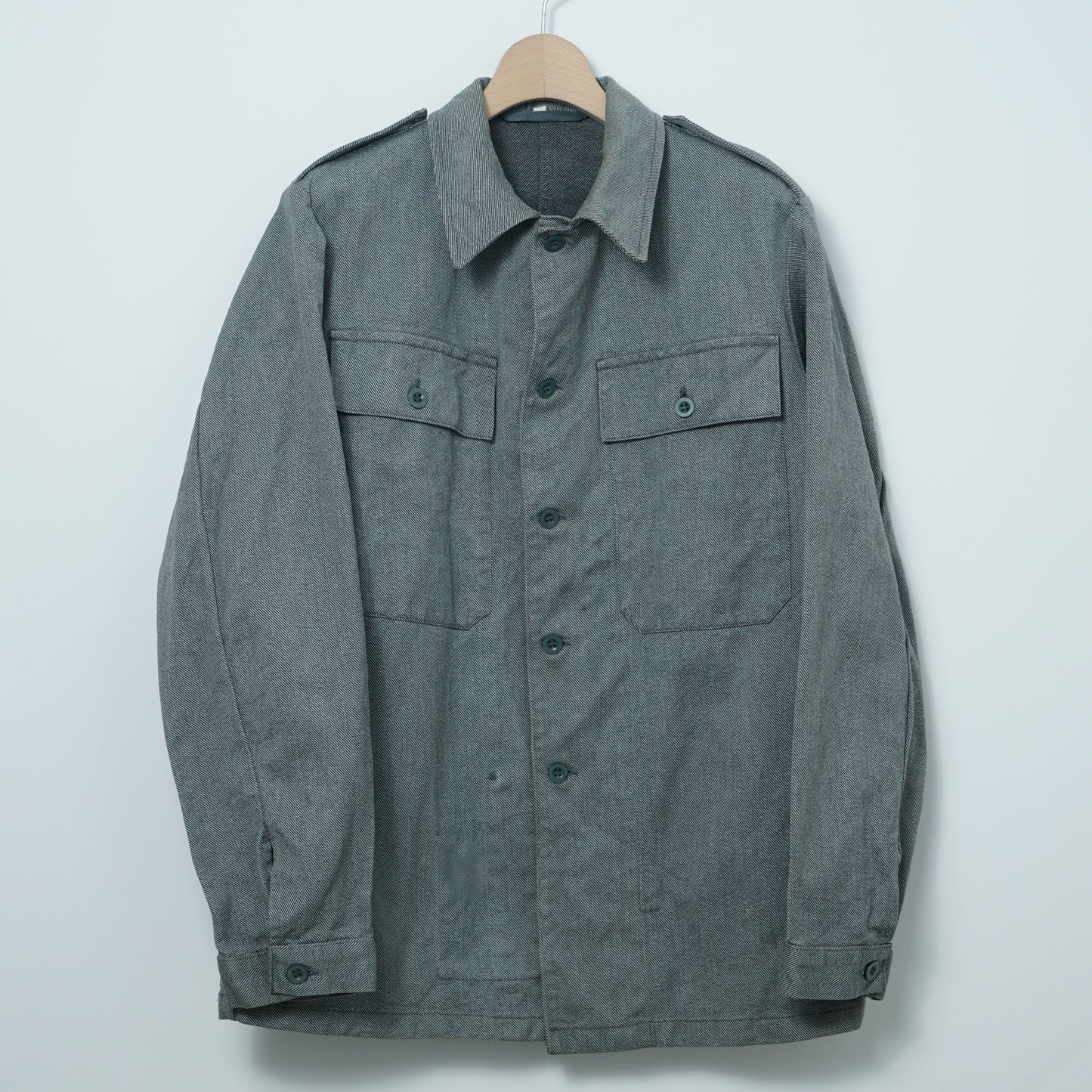 Swiss Military Cotton Twill Field Jacket / Late ’80s–Early ’90s (Made in Switzerland)