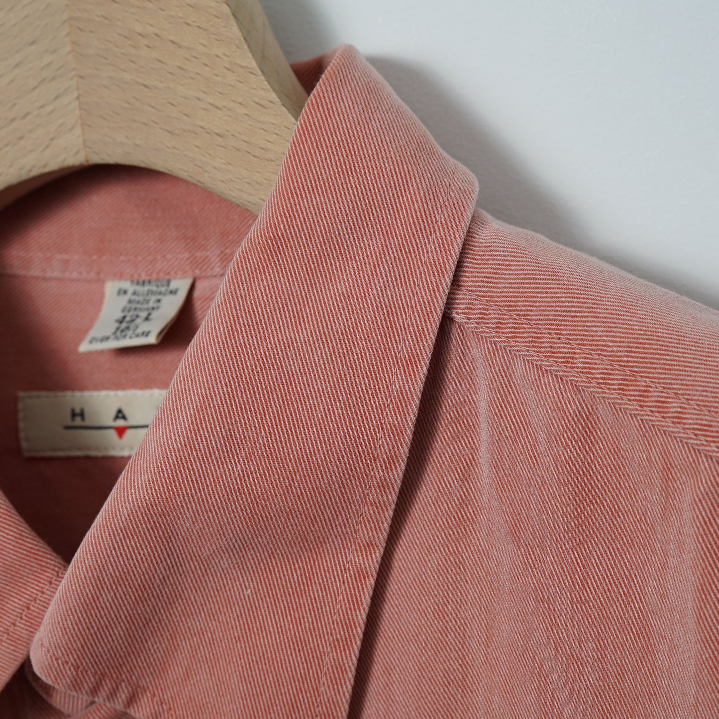 Haupt Lyocell-Cotton BD Shirt / Mid ’90s–Late ’90s (Made in Germany)