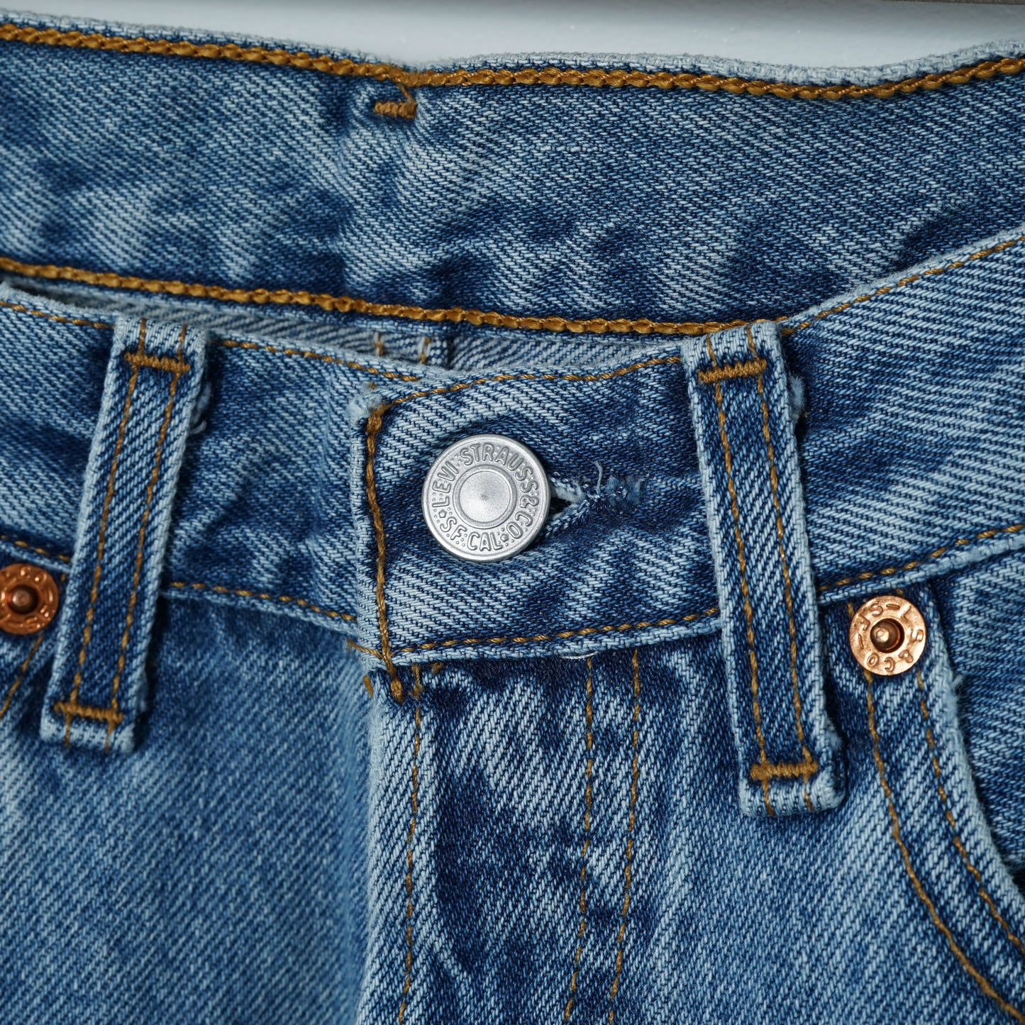 Levi’s 5 Pocket Denim Pants / Late'90s (Made in France)