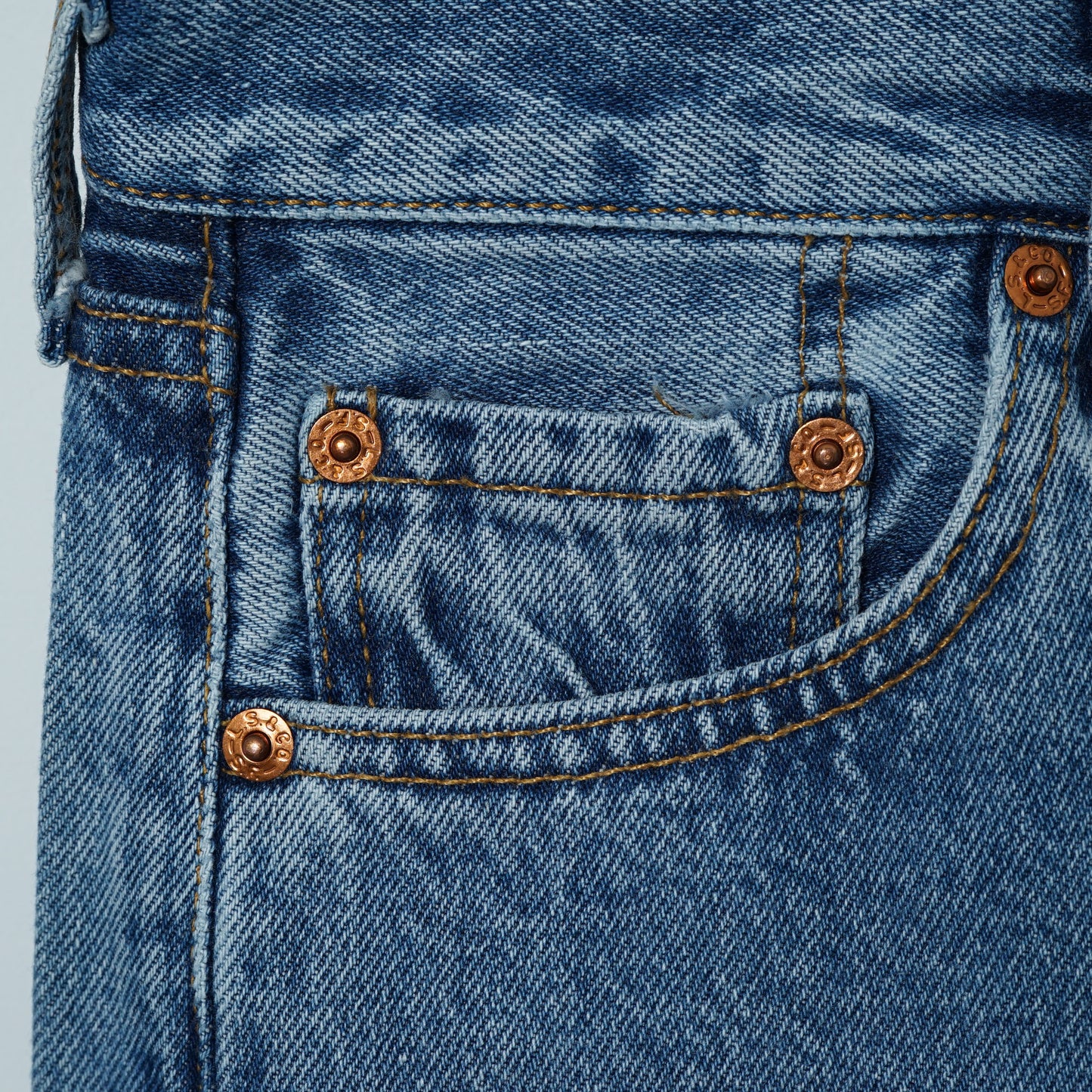 Levi’s 5 Pocket Denim Pants / Late'90s (Made in France)
