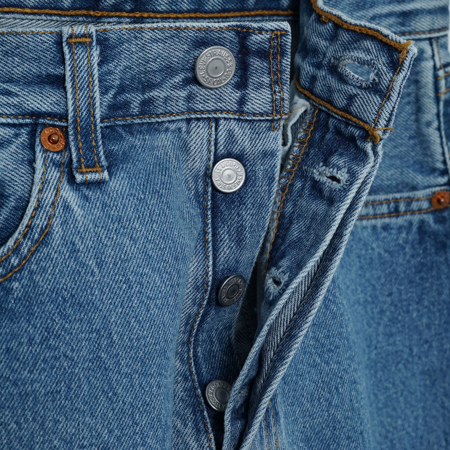 Levi’s 5 Pocket Denim Pants / Late'90s (Made in France)